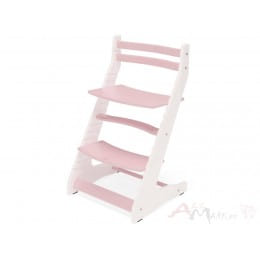 Растущий стул MillWood Вырастайка 2D, белый / фламинго