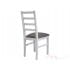 Кухонный стул Nilo 8 белый / серо-бежевый Drewmix