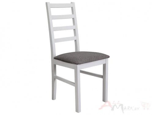 Кухонный стул Nilo 8 белый / серо-бежевый Drewmix