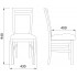 Кухонный стул Milano 4 В Drewmix белый