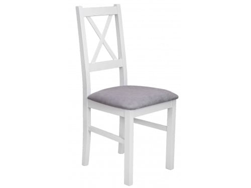 Кухонный стул Nilo 10 Drewmix светло-серый / белый