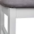 Кухонный стул Nilo 10 Drewmix светло-серый / белый