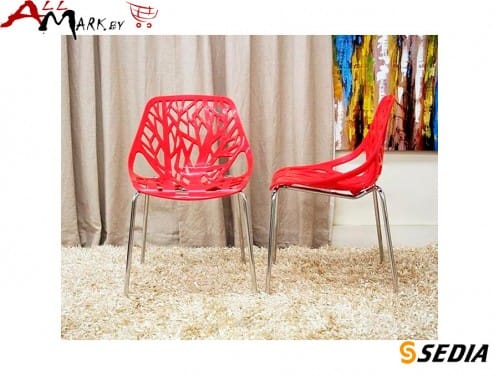 Кухонный стул Aero A Sedia из пластика на металлокаркасе