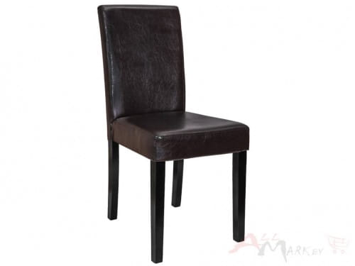 Кухонный стул Bond ECO темно-коричневый Седия из экокожи