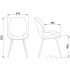 Кухонный стул Седия Congo капучино велюр HCJ-11/ черный