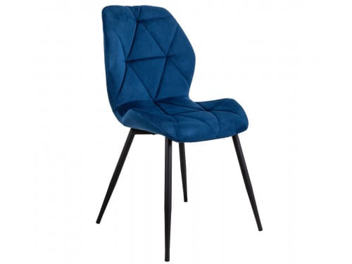 Кухонный стул Седия Congo темно-синий велюр HCJ-49/ черный