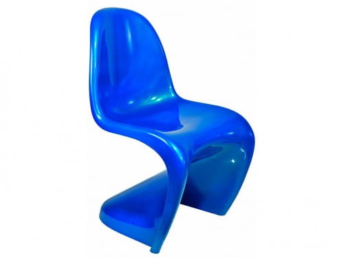 Кухонный стул Festa Sedia синий из пластика