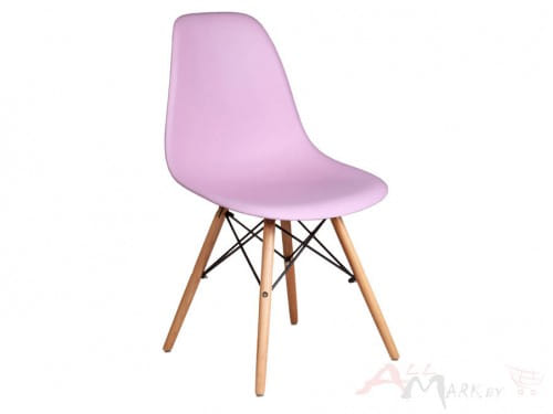 Кухонный стул Kord PP Sedia розовый из пластика