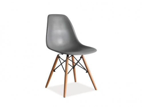Кухонный стул Kord PP Sedia серый из пластика