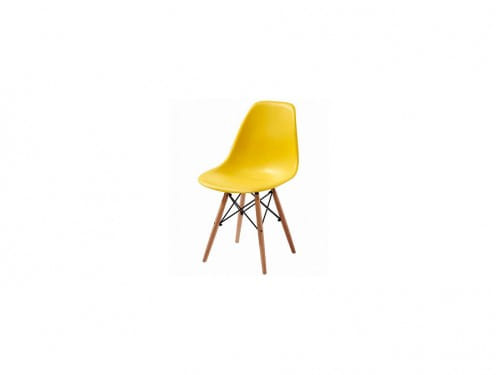 Кухонный стул Kord ABS (Kord PP) Sedia желтый из пластика