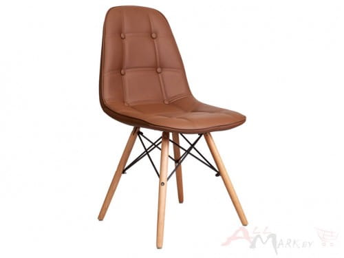 Кухонный стул Kord PU Sedia коричневый, из экокожи