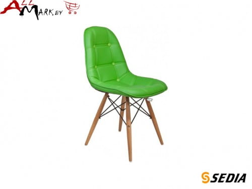Кухонный стул Kord PU Sedia зеленый, из экокожи
