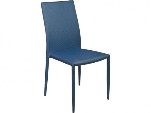 Кухонный стул Sergio Sedia синий + черный, ткань
