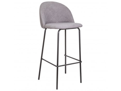 Барный стул Icon Sedia, светло-серый/черный