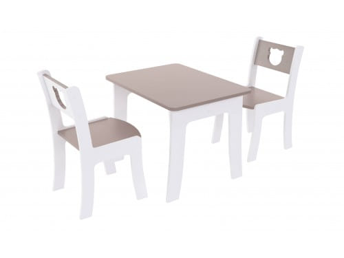 SV-мебель, Мебель бытовая детская Стол исполнения 1; тип IV; ростовой номер 2/1200 Шагрень гламур / Милк матовый