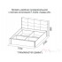 SV-мебель, Модульная система "Гамма 20 К" Кровать двойная (универсальная) с мягким изголовьем1,8*2,0 (Серия №2) Ясень анкор  светлый/Венге