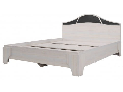 SV-мебель, Набор мебели для спальни «Лагуна 5 К» Кровать двойная (1,4*2,0 м) Ясень Анкор Светлый