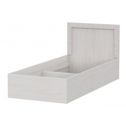 Кровать SV-мебель (МС Гамма 20 Серия 4) одинарная 90x200, Ясень анкор светлый / Сандал светлый