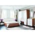 SV-мебель, Набор мебели для спальни «Лагуна 7 К»  Комод  (800) Ясень шимо темный/МДФ «Жемчуг»