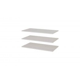 Полки для шкафа двухстворчатого универсального SV-мебель (МС Соло К), белый