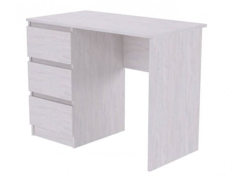 SV-мебель, Модульная система "Бриз 1 К" Стол с ящиками Ясень Анкор светлый