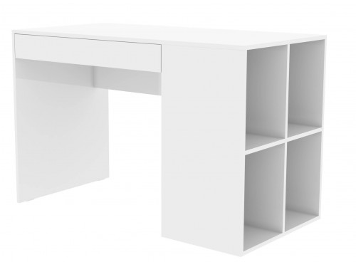 SV-мебель, Стол компьютерный К №14 Белый глянец