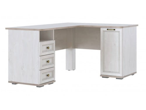 SV-мебель, Модульная система "Александрия " СТ-102 Стол левый Сосна Санторини светлая