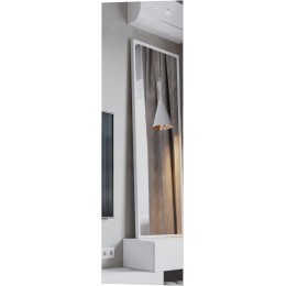Зеркало SV-мебель (МС Прага) (шкаф для одежды трехстворчатый) , Дуб Делано / Дуб венге