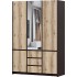 SV-мебель, Модульная система "Прага К" Зеркало (шкаф для одежды трехстворчатый)