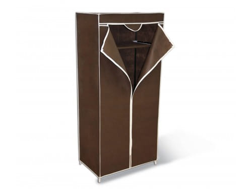 Вешалка-гардероб с чехлом 2012 темно-коричневый