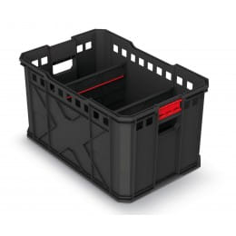 Ящик для инструментов с разделителями Kistenberg Basket L X BLOCK Pro, черный