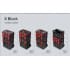 Ящик для инструментов Kistenberg 200 TOOL BOX Tech X BLOCK, черный